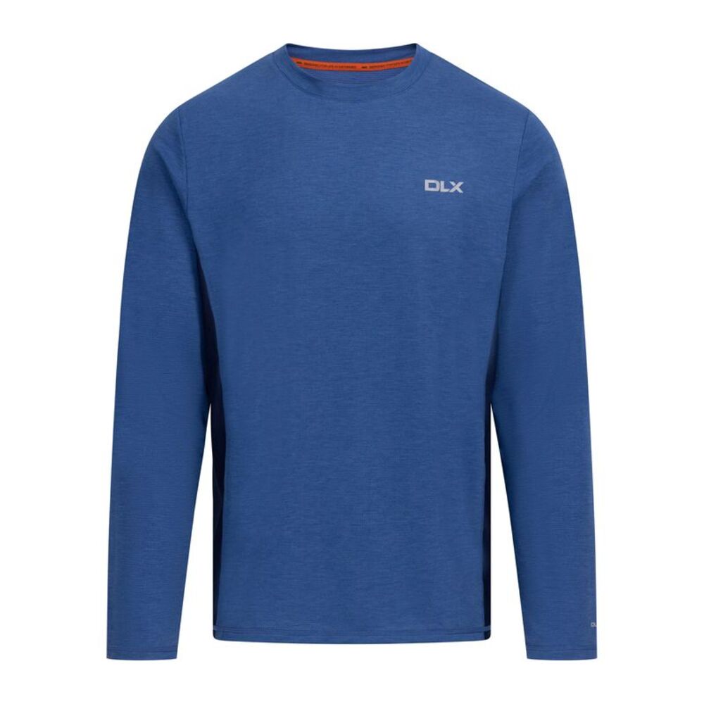 Trespass Mens Charlie Long-Sleeved T-Shirt / Indigo Marl
